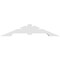 Ekena Millwork Vanguard Architectural Grade PVC Gable Bracket, 84"W x 17 1/2"H x 4"D x 6"F, 5/12 Pitch GBP084X18X0406VAN00 - alternate 3
